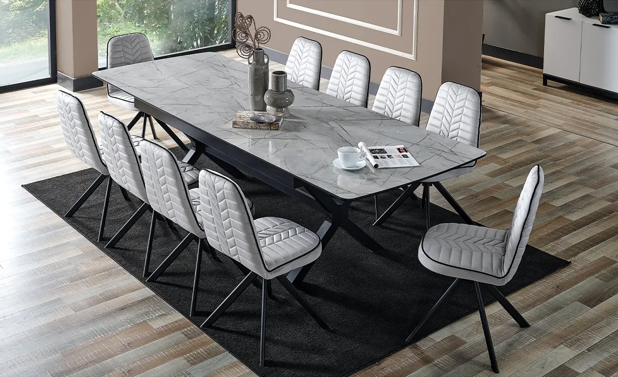 Tower Lilyum Masa Takımı | Murat Center® Mobilya Evi - Denizli